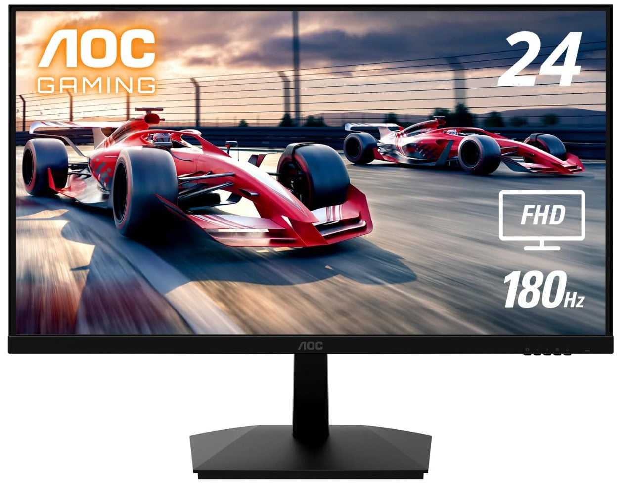 AOC 23.8' 24G15N 180hz, 1ms, FHD 1080,  HDR Mode, AdaptiveSync VA, 300 Cd/m2, HDMI 2.0, Display Port 1.4. Gaming Monitor AOC 23.8' 24G15N 180hz, 1ms, FHD 1080,  HDR Mode, AdaptiveSync VA, 300 Cd/m2, HDMI 2.0, Display Port 1.4. Gaming Monitor